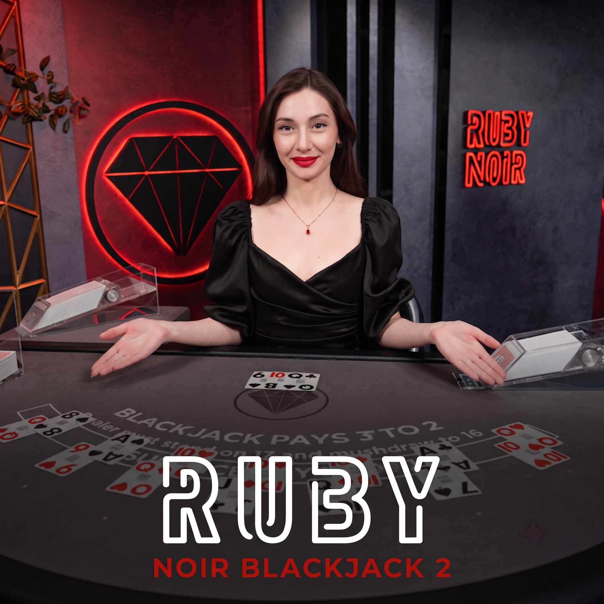 Ruby Noir Blackjack 2
