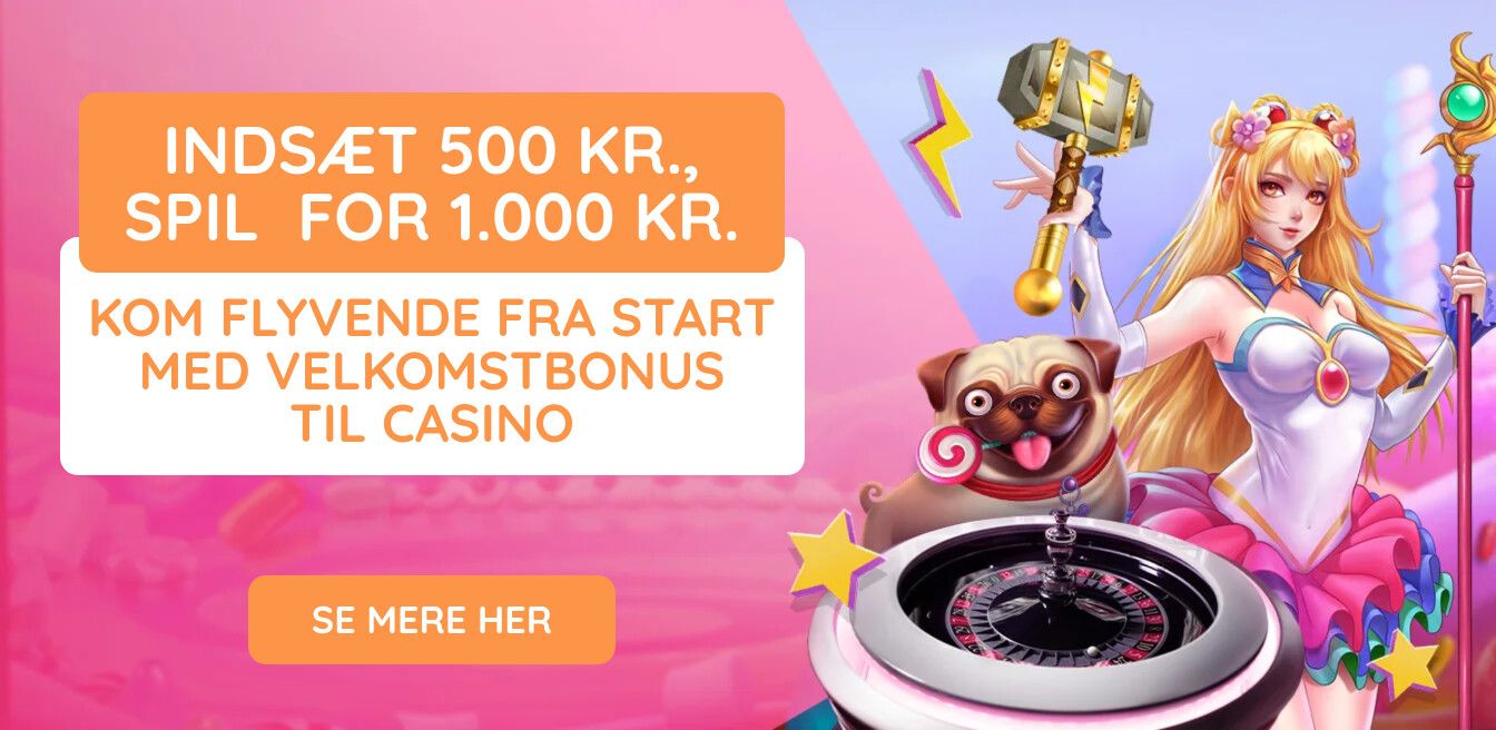 GetLucky Velkomstbonus Banner