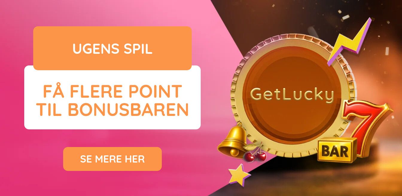 GetLucky Casino ugens spil promotion
